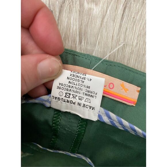 VILAGALLO NWT Poplin Pant in Green, Size EU 44 / US 12, MSRP $118 - Picture 3 of 9